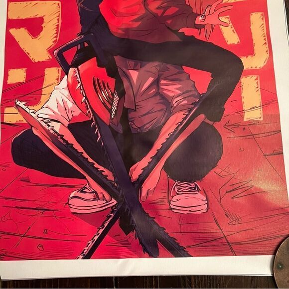 Eflormes Chainsaw Man Poster (New) - Picture 3 of 3